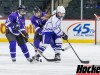 Featured Image: New Ulm's Erika Ries (10) and Sam Guggisberg (11) converge on Red Wing's Hailee Johnson in the Wingers' 7-2 quarterfinal victory over the Eagles. (MHM Photo / Jeff Wegge)